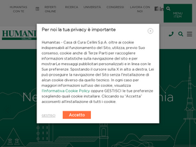 'clinicacellini.it' screenshot