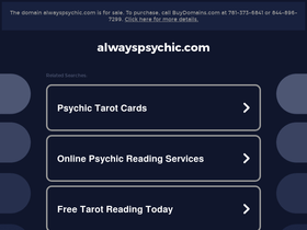 alwayspsychic.com