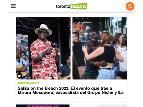 'torontohispano.com' screenshot