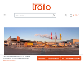 'trailo.de' screenshot