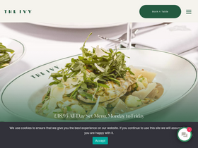 'ivycollection.com' screenshot