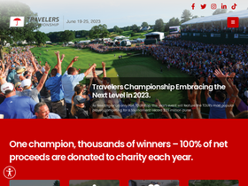 'travelerschampionship.com' screenshot