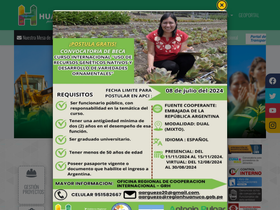 'ugelhuamalies.regionhuanuco.gob.pe' screenshot