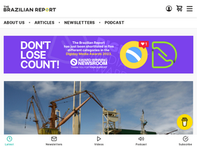 'brazilian.report' screenshot