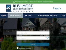 'myrushmoreloan.com' screenshot
