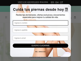 Alivra website screenshot