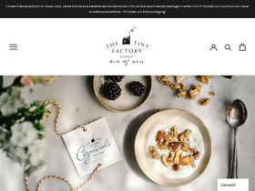 tinyfactory.ch homepage screenshot