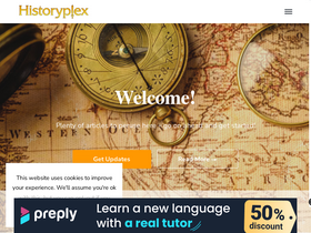 'historyplex.com' screenshot