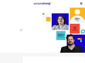 'larsentoubrocareers.peoplestrong.com' screenshot