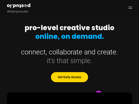 'postud.io' screenshot