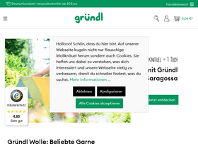 'gruendl.com' screenshot