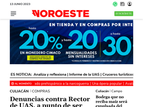 'noroeste.com.mx' screenshot