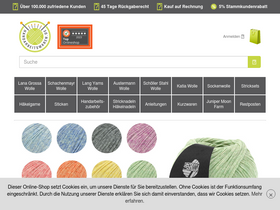 'handarbeitswaren.de' screenshot