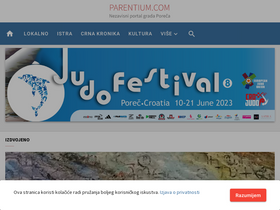 'parentium.com' screenshot
