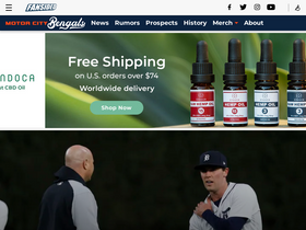 'motorcitybengals.com' screenshot