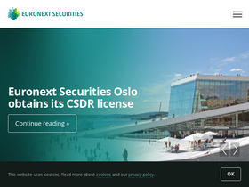 'euronextvps.no' screenshot