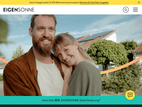 'eigensonne.de' screenshot