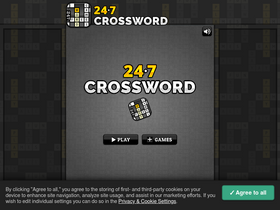 '247crossword.com' screenshot