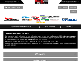 '1800lastbid.com' screenshot