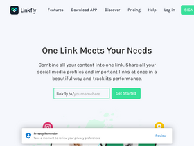 'linkfly.to' screenshot