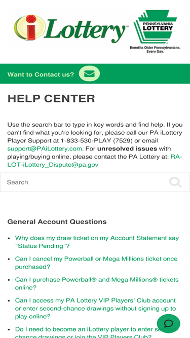 help.pailottery.com