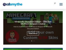 'cdsmythe.com' screenshot