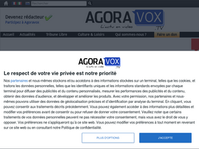 'agoravox.tv' screenshot