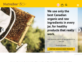 nutrab.ca homepage screenshot