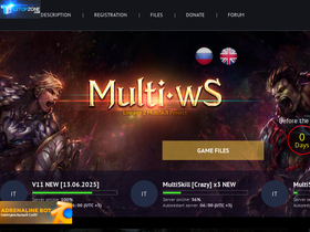 Multi.ws website image