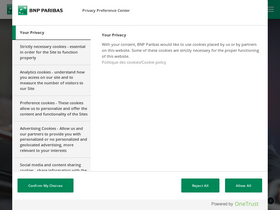 'bnpparibas.fr' screenshot
