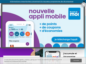 'brunet.ca' screenshot