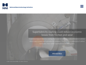 'nano.gov' screenshot