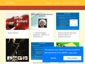 'readgur.com' screenshot