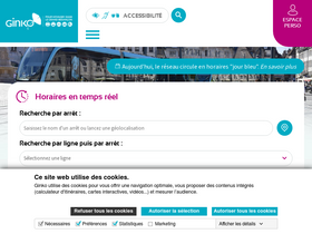 'ginko.voyage' screenshot