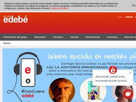'edebe.com' screenshot