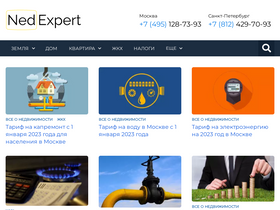 'nedexpert.ru' screenshot