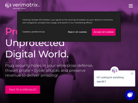 'verimatrix.com' screenshot