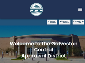 'galvestoncad.org' screenshot