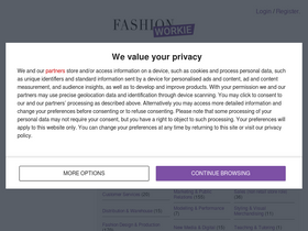 'fashionworkie.com' screenshot