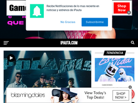 'ipauta.com' screenshot