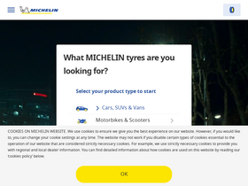'michelin.com.my' screenshot