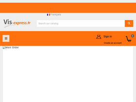 'vis-express.fr' screenshot