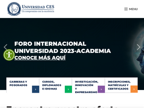 'ces.edu.co' screenshot