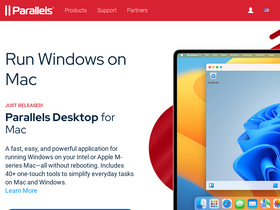 'parallels.com' screenshot