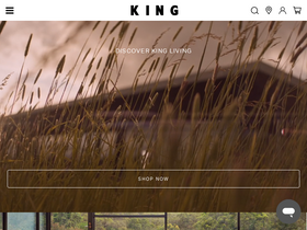 'kingliving.com.au' screenshot