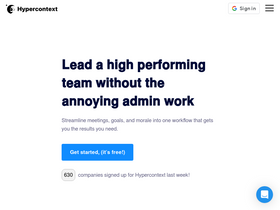 'hypercontext.com' screenshot