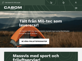 'cabom.se' screenshot