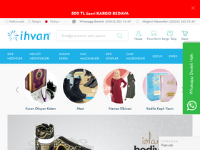 'ihvan.com.tr' screenshot
