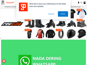 'sepositif.com' screenshot