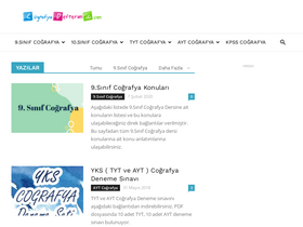 'cografyadefterim.com' screenshot
